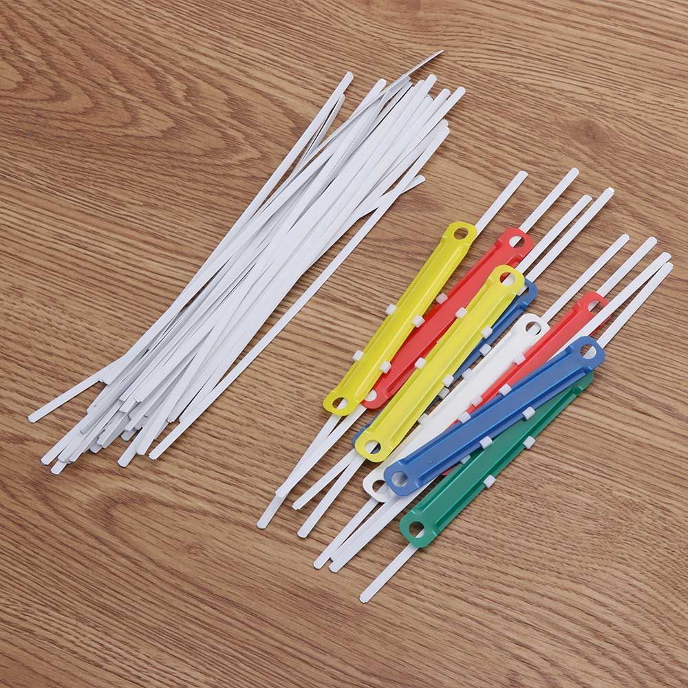 Binder Clip Assorted - 50 PCs/Set File Paper Fasteners Plastic