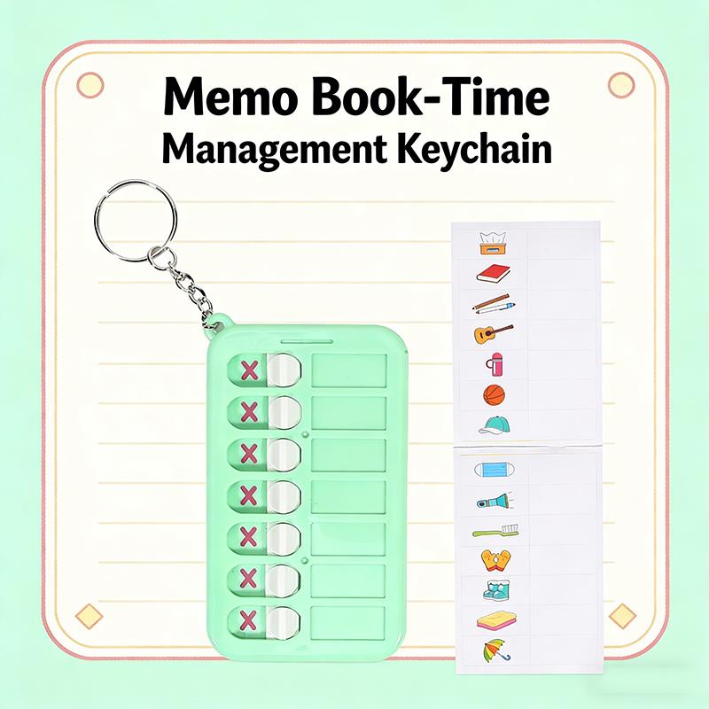 Stationery And Office Supply Chain - Self Discipline Check List Stationery Memo