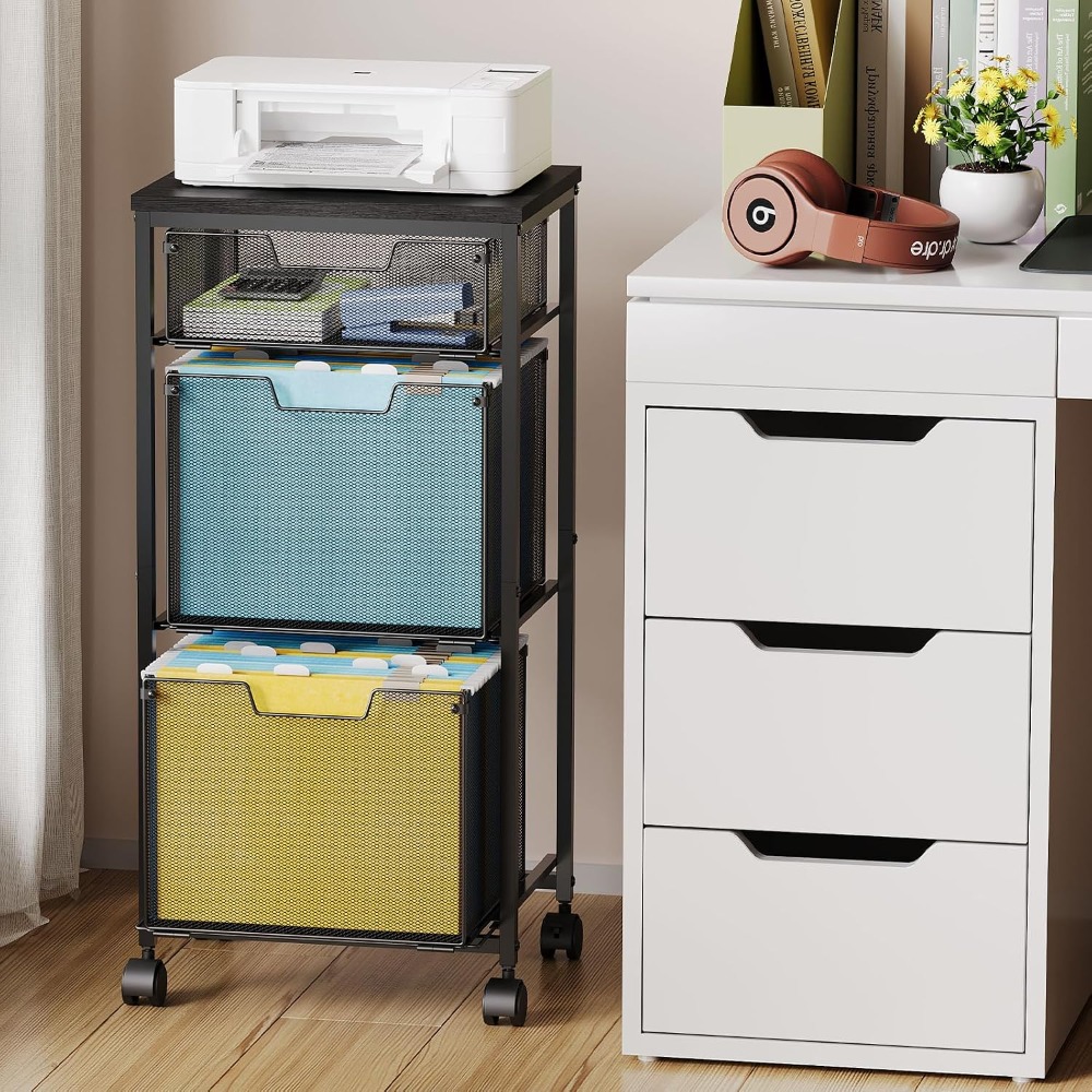 3 Drawer Mobile File Cabinet f - File Folder Hanging recension och pris