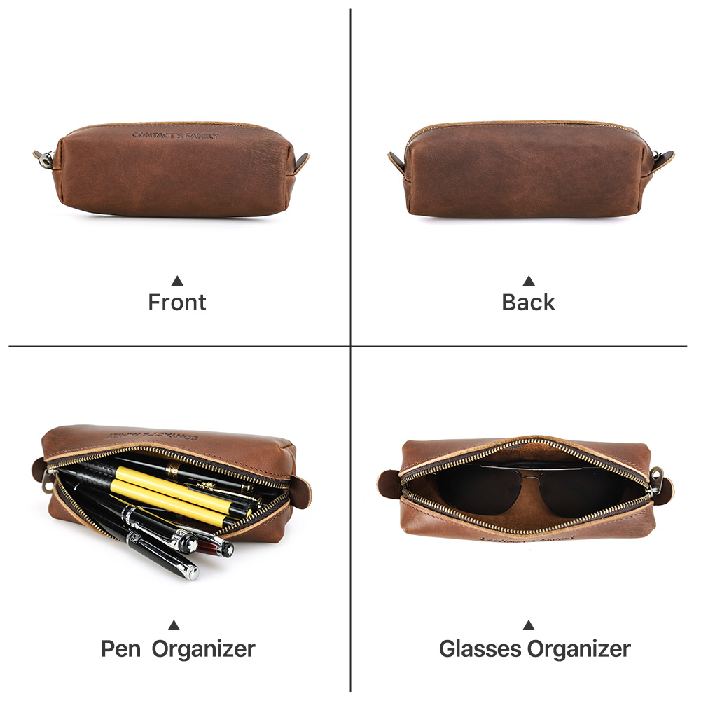 Retro Leather Pencil Case High - Stationery Supply Business recension och pris