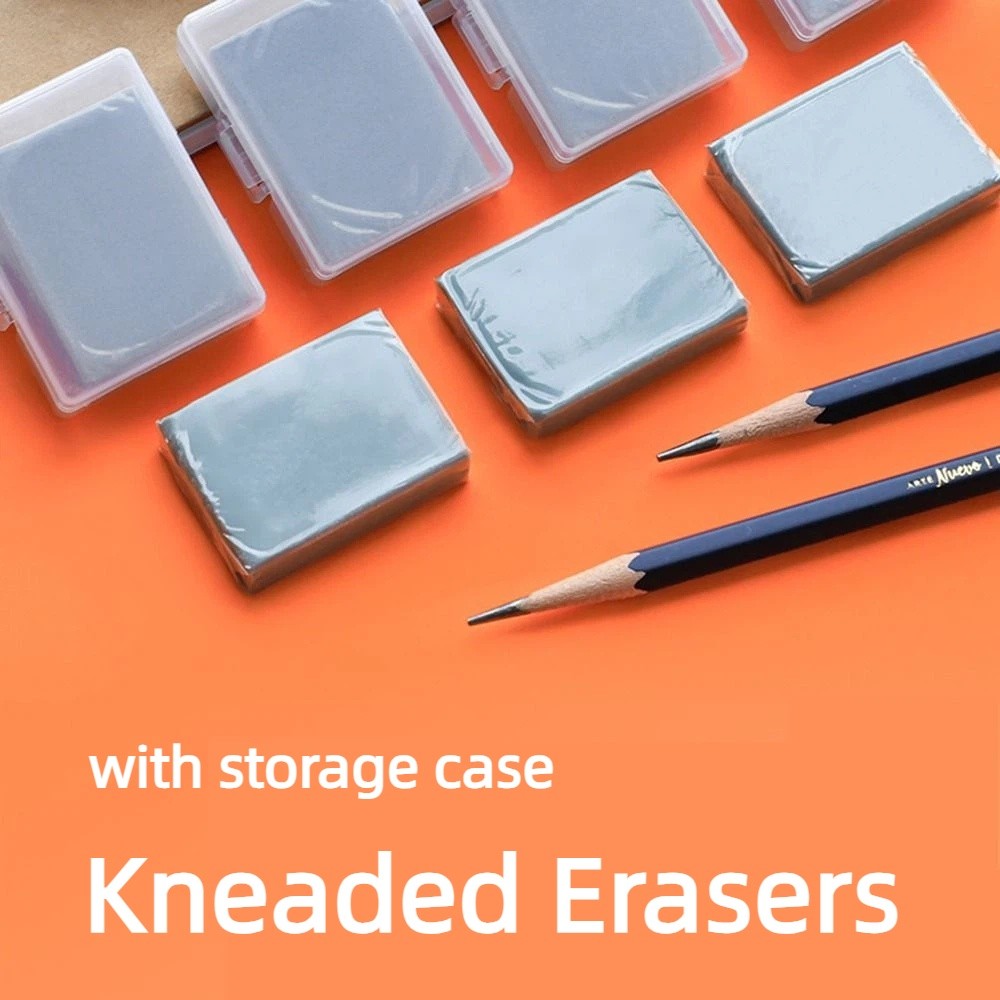 4Pcs Correcting Soft Sketching - Rubber Eraser Kneaded recension och pris