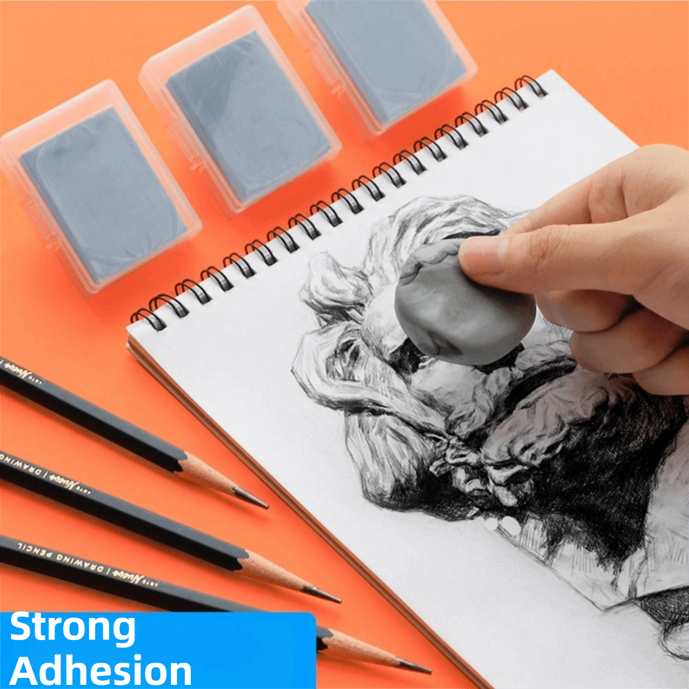 4Pcs Correcting Soft Sketching - Rubber Eraser Kneaded recension och pris