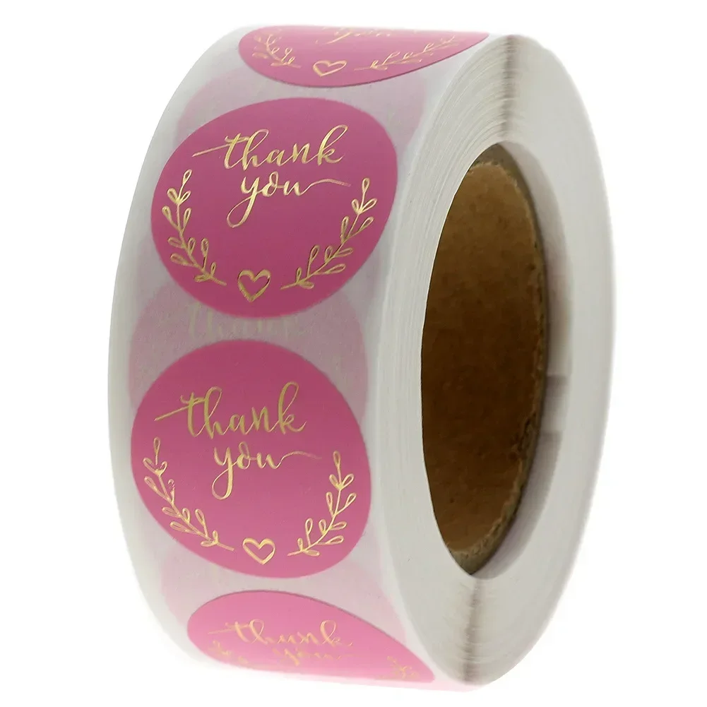 50-500pcs Thank You Sticker Pi - Stationery Supply Business recension och pris