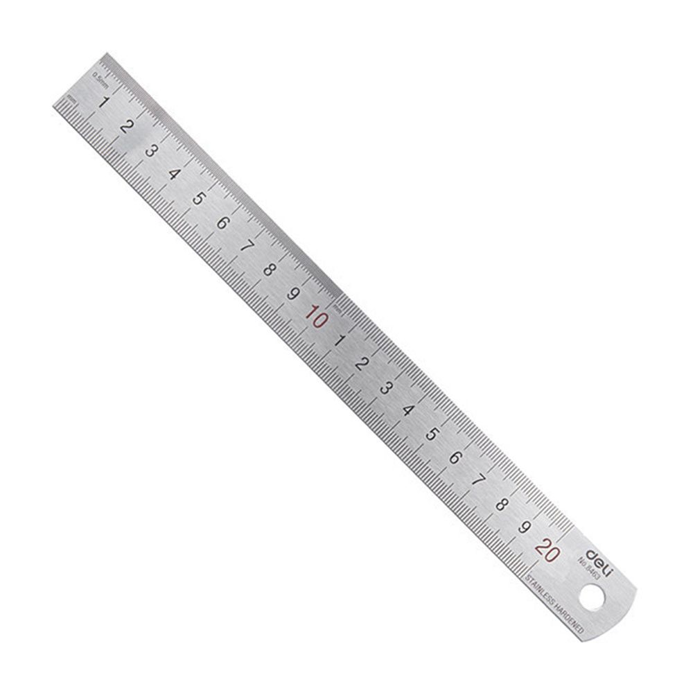 Deli 20cm Stainless Steel Meta - Stationery Office And School Supply Stores recension och pris