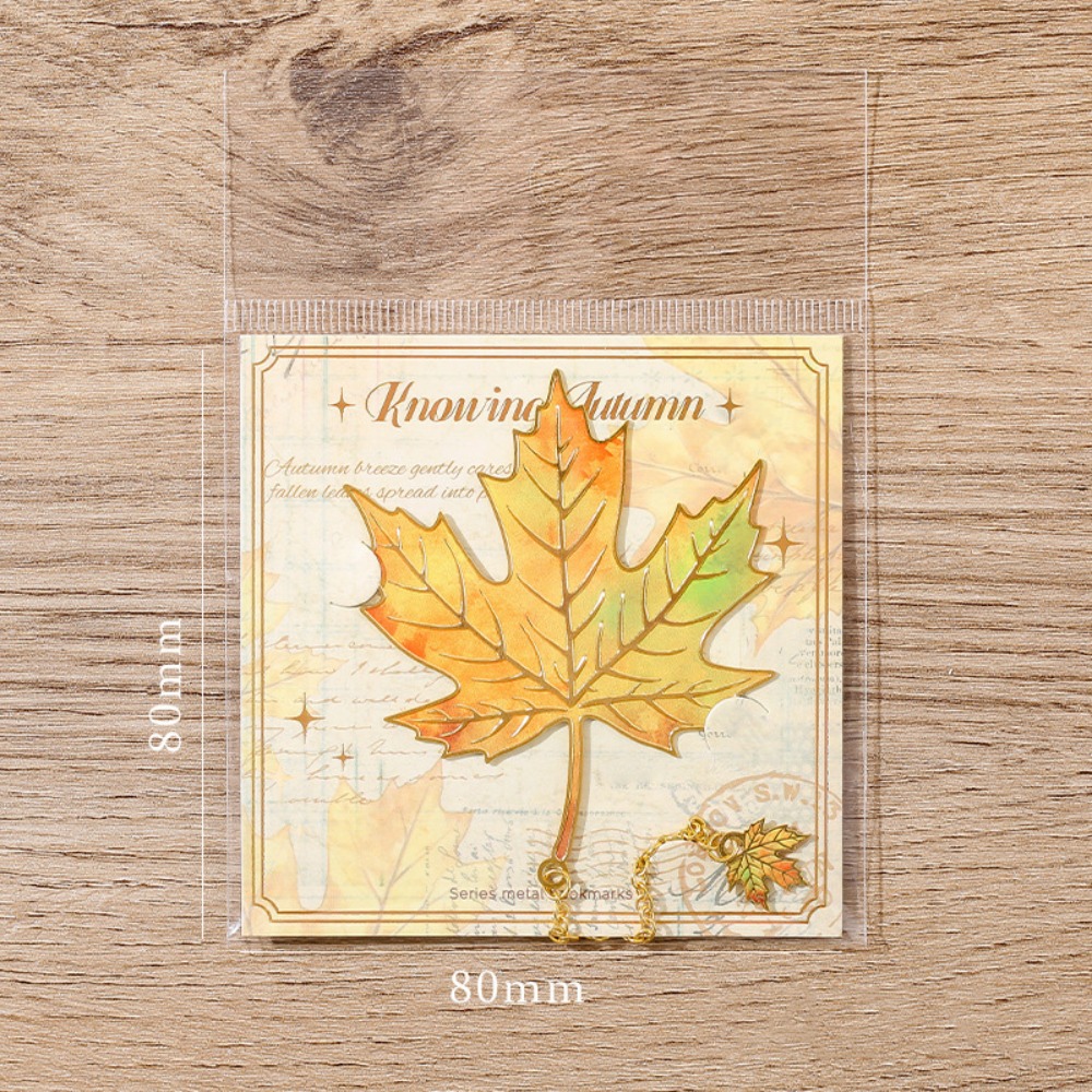 Metal Leaves Bronzing Bookmark - Stationery And Office Supply Chain recension och pris