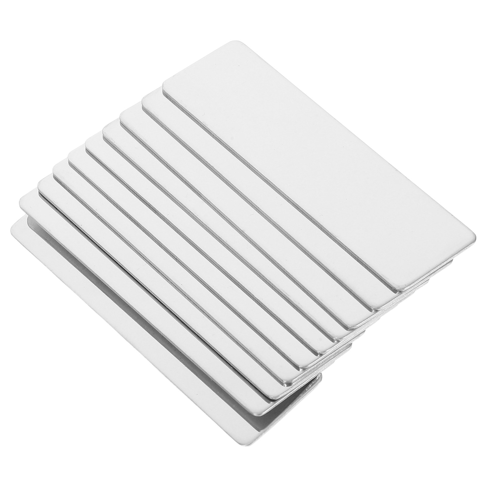 10Pcs Professional Stainless S - Desk Name Plate recension och pris