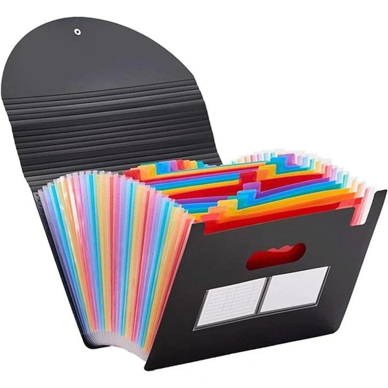 A4 Multi‑Layer Flip Organ Bag  - File Folder Hanging recension och pris