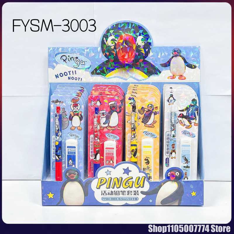 4/24pcs Kawaii Pingu Mechanica - Mechanical Pencil Lead recension och pris