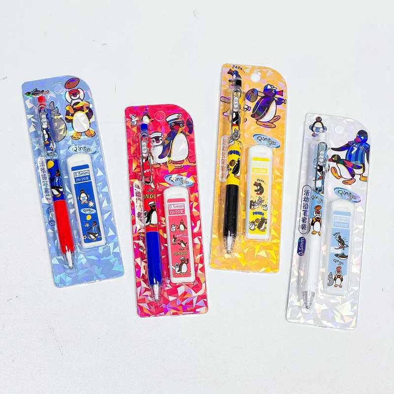 4/24pcs Kawaii Pingu Mechanica - Mechanical Pencil Lead recension och pris