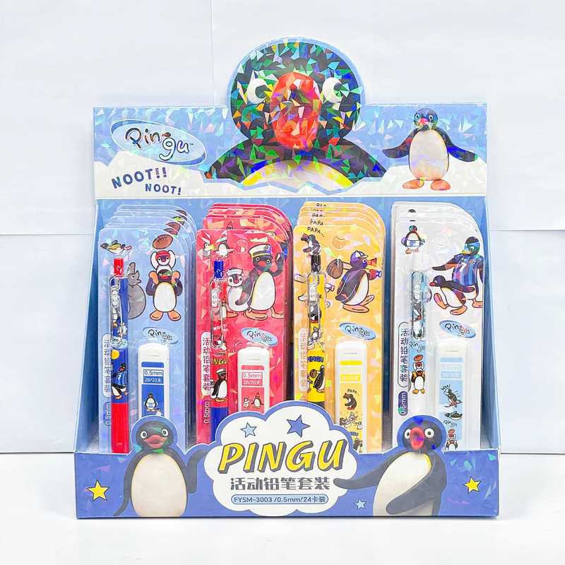 4/24pcs Kawaii Pingu Mechanica - Mechanical Pencil Lead recension och pris
