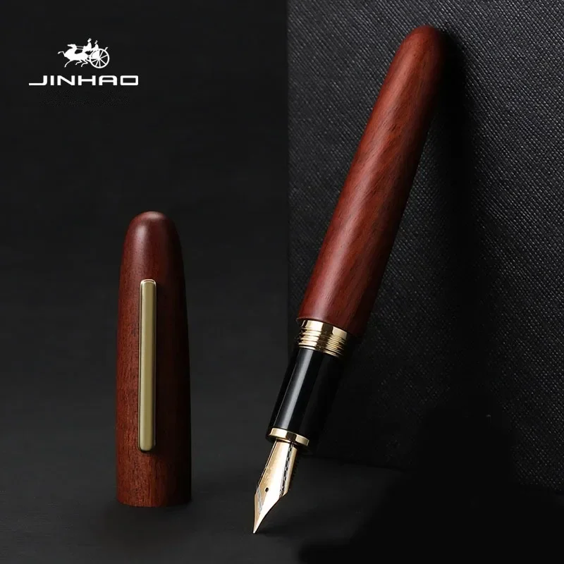 Jinhao 9056 Natural Wood Handm - Stationery Supply Business recension och pris
