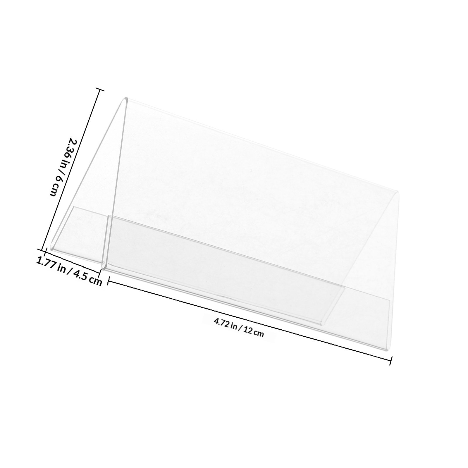 10Pcs -Shaped Table Tent Name  - Desk Name Plate recension och pris