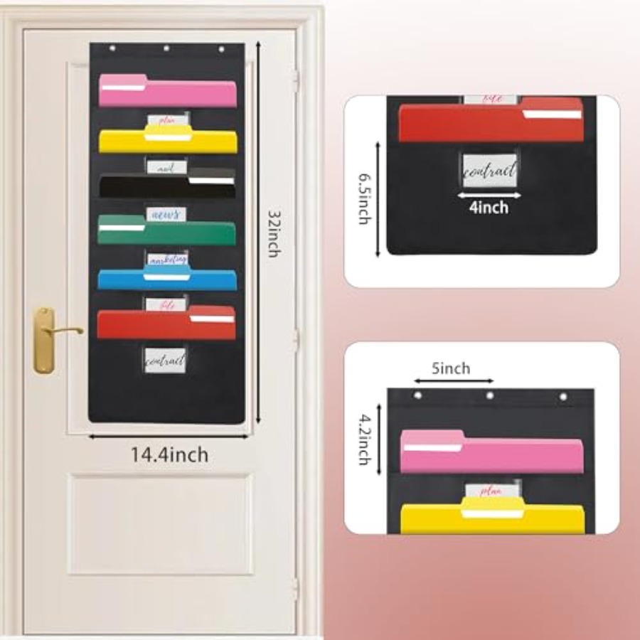 Black Hanging Wall File Organi - File Folder Hanging recension och pris