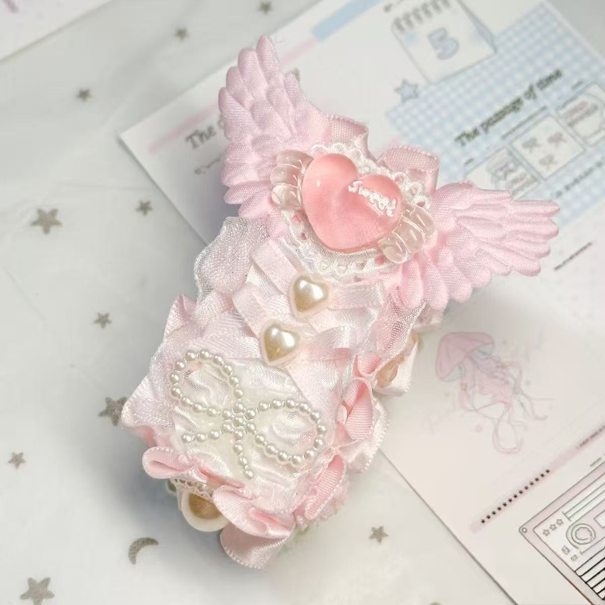 Cute Pink Mini Stapler Creamy  - Stationery And Office Supply Chain recension och pris