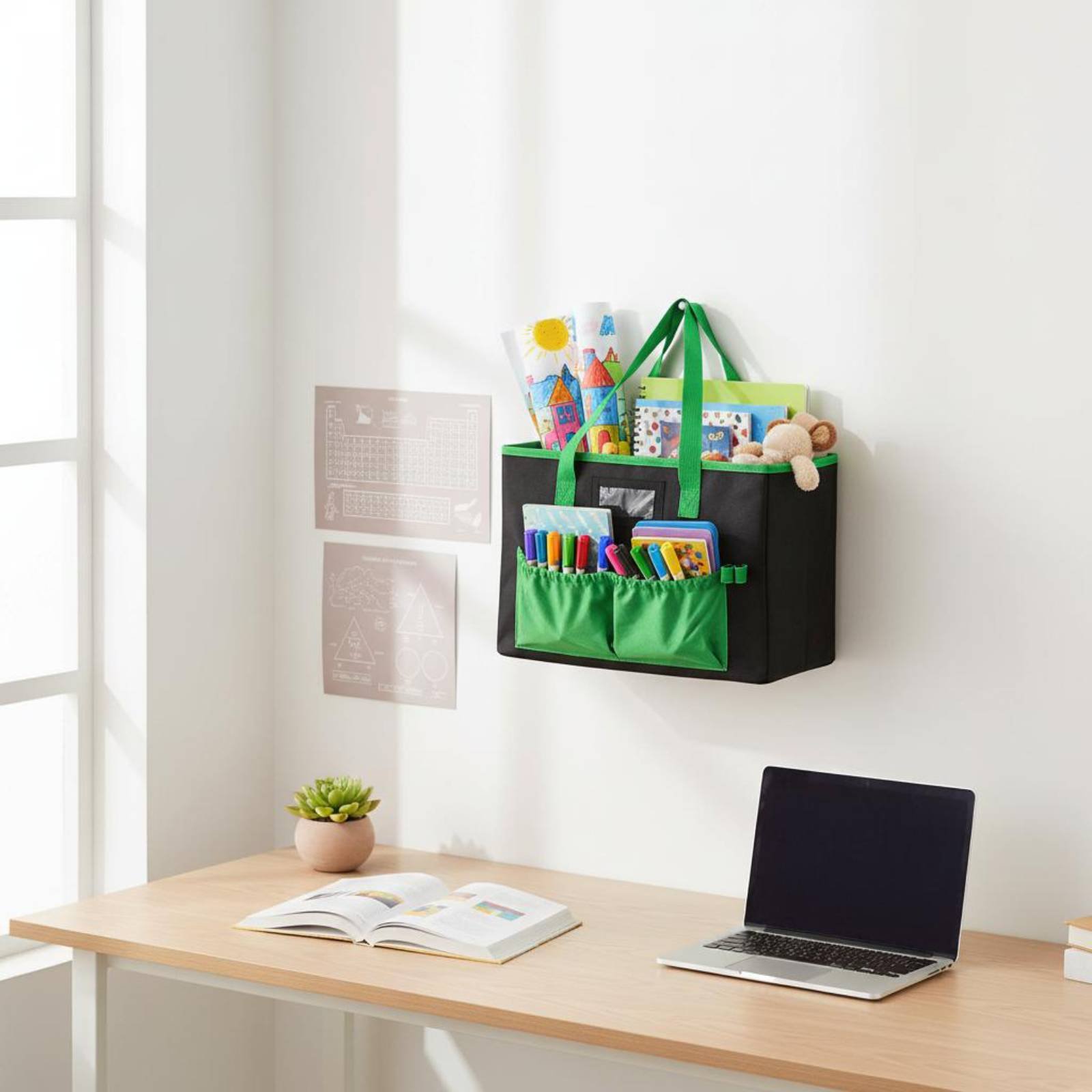 Foldable File Folder Tote Stur - File Folder Hanging recension och pris