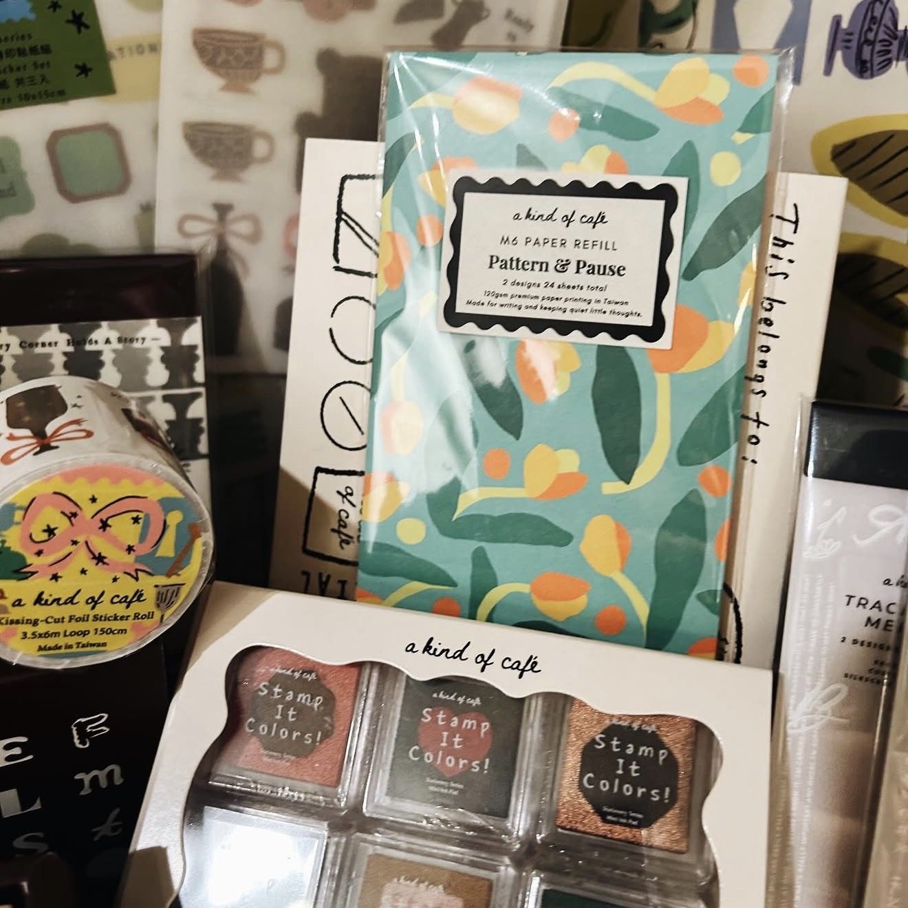 A Kind Of Cafe Studio Vintage  - Washi Tape Set recension och pris