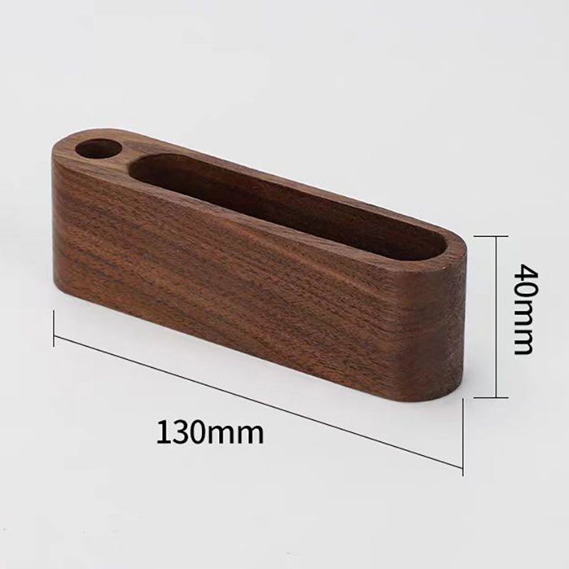 Business Card Holder Wooden Or - Desk Name Plate recension och pris