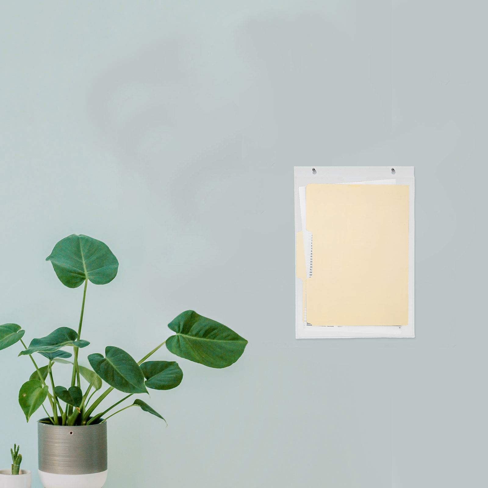 Clear Wall Mounted Acrylic Mag - File Folder Hanging recension och pris