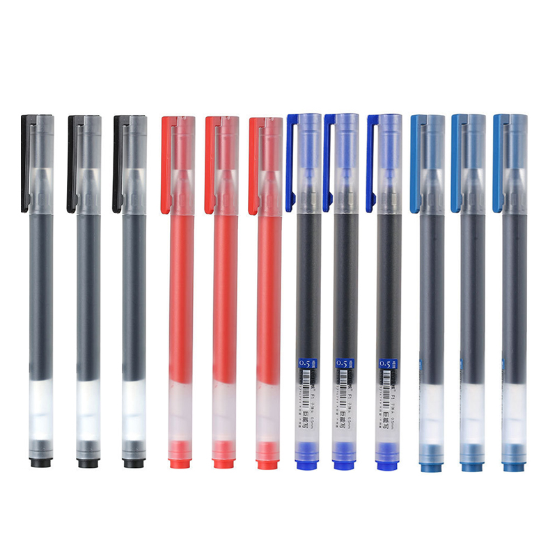 12/6Pc/Lot Gel Pen 0.5MM Ink S - Stationery Supply Business recension och pris