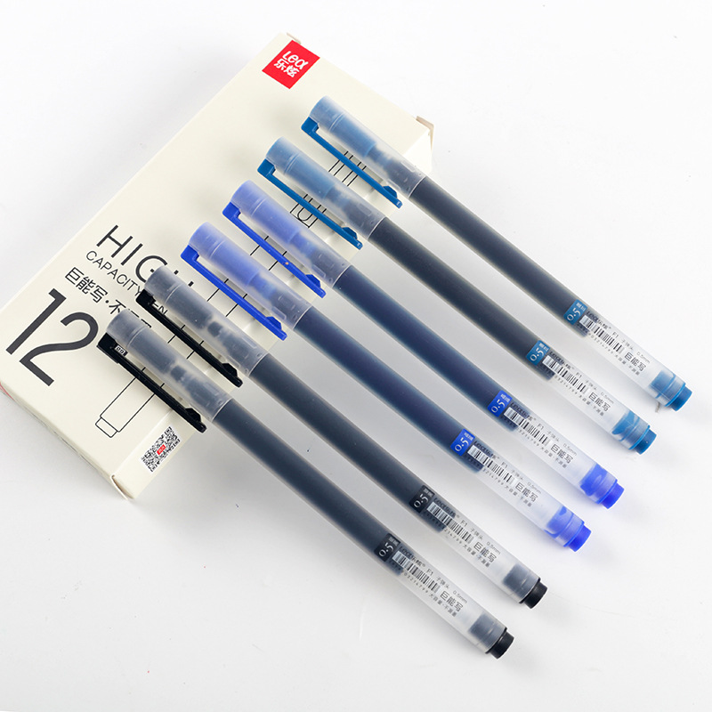 12/6Pc/Lot Gel Pen 0.5MM Ink S - Stationery Supply Business recension och pris