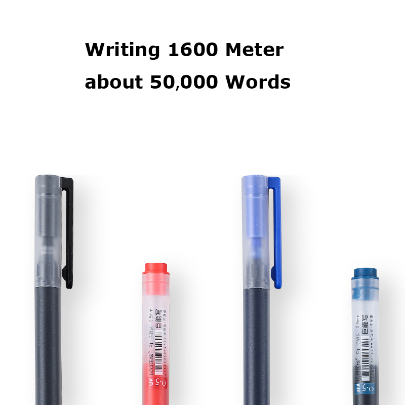 12/6Pc/Lot Gel Pen 0.5MM Ink S - Stationery Supply Business recension och pris