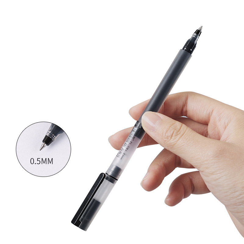 12/6Pc/Lot Gel Pen 0.5MM Ink S - Stationery Supply Business recension och pris