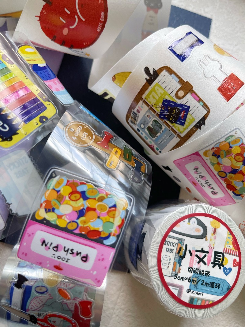 XIAMI Studio Small Stationery  - Washi Tape Set recension och pris