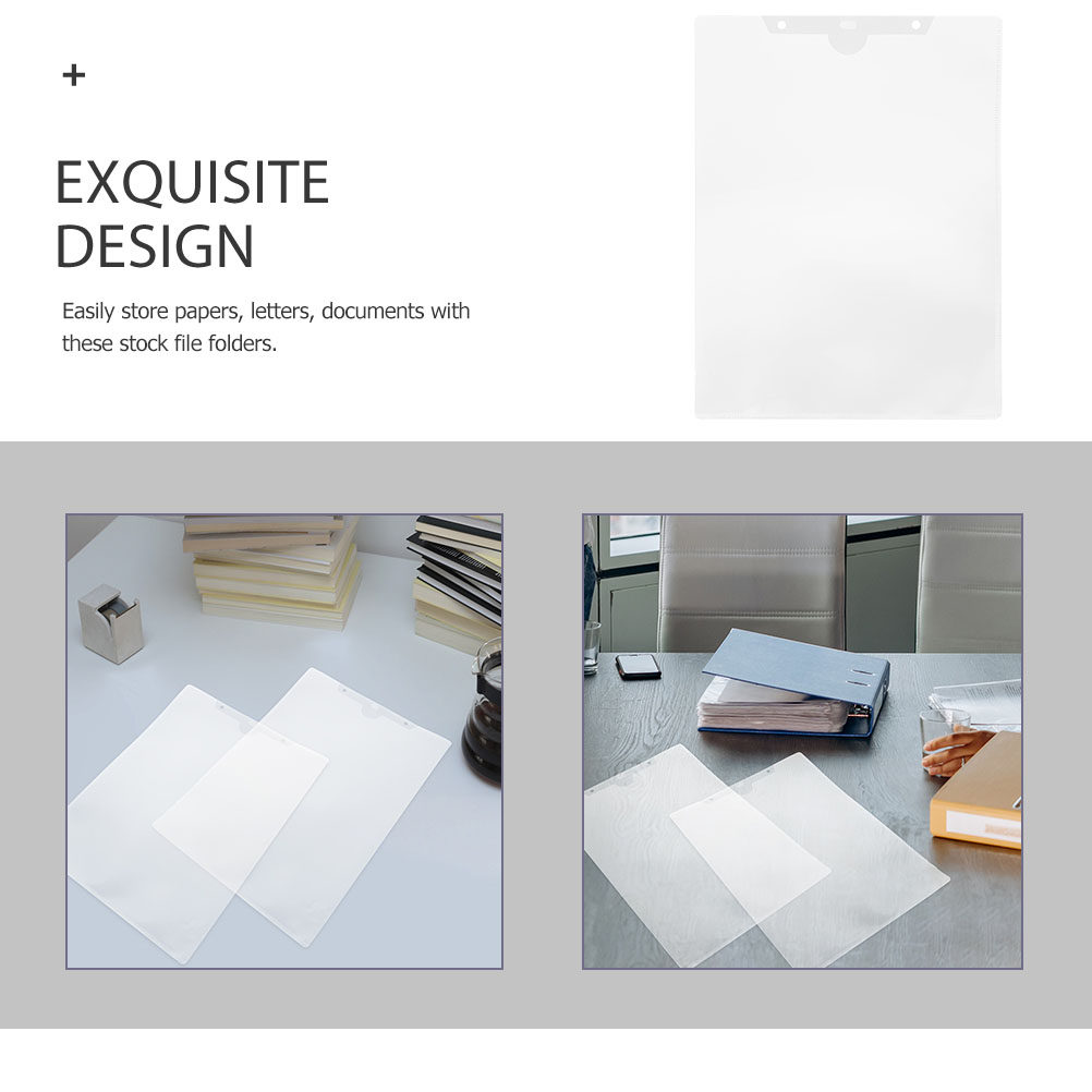 24Pcs Clear PP Plastic File Fo - File Folder Hanging recension och pris