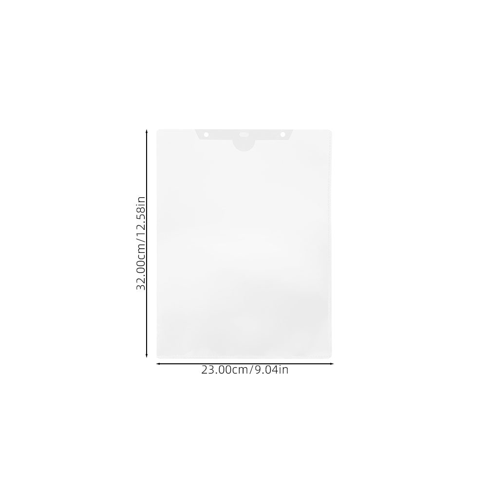 24Pcs Clear PP Plastic File Fo - File Folder Hanging recension och pris
