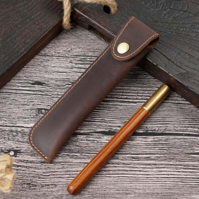 1pc Pen Bag Leather Packaging  - Stationery Supply Business recension och pris