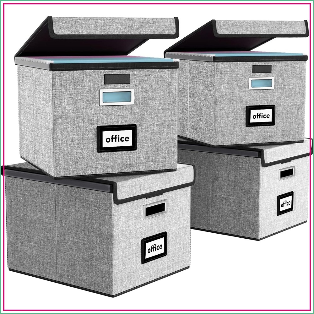 Collapsible File Organizer Box - File Folder Hanging recension och pris