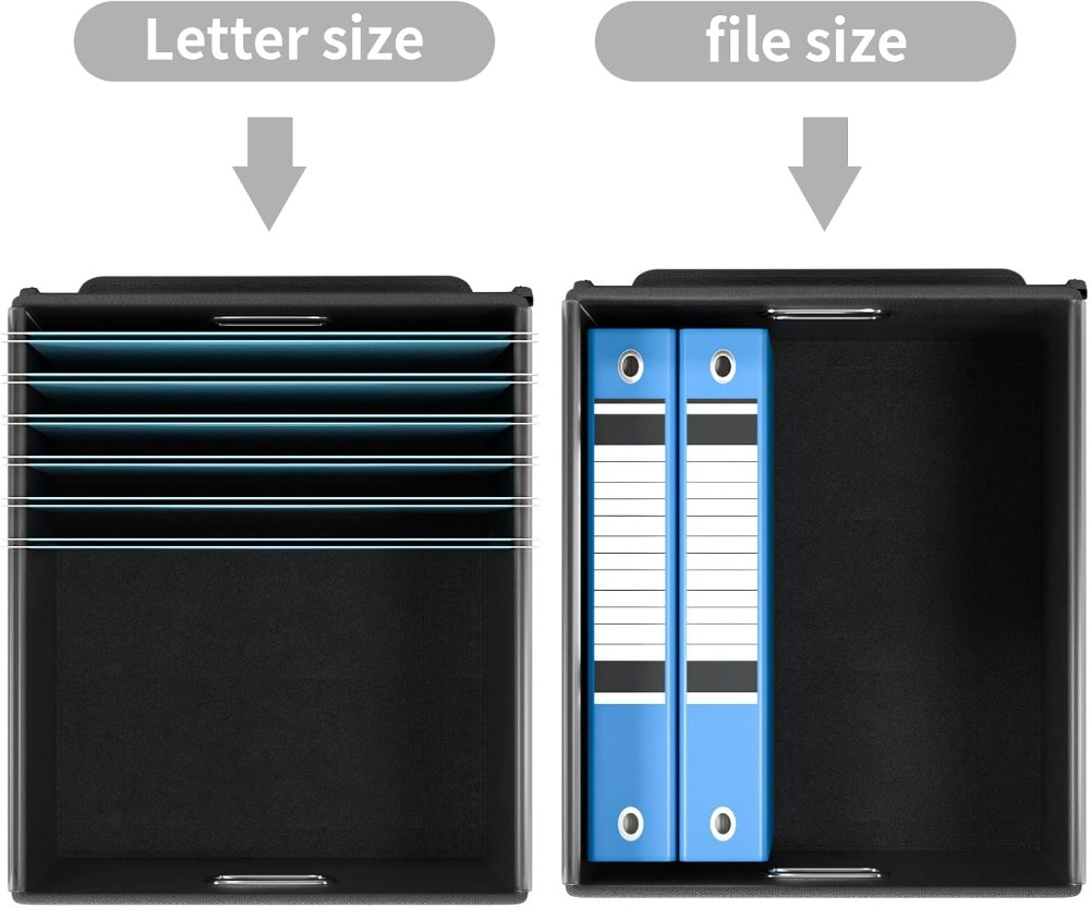 Collapsible File Organizer Box - File Folder Hanging recension och pris