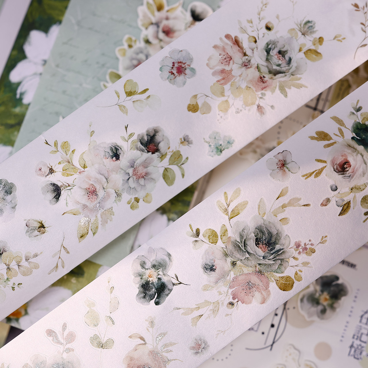XiaoBaiJia Studio Vintage Soft - Washi Tape Set recension och pris