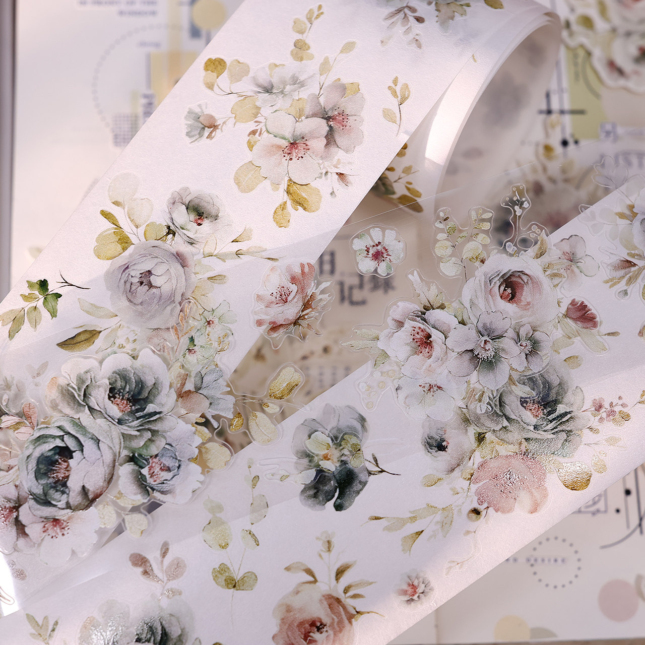 XiaoBaiJia Studio Vintage Soft - Washi Tape Set recension och pris