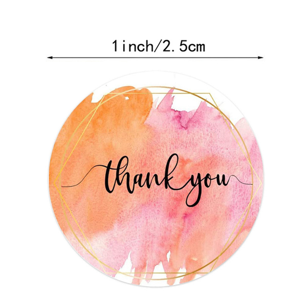 100-500 Pcs Thank You Stickers - Stationery Supply Business recension och pris