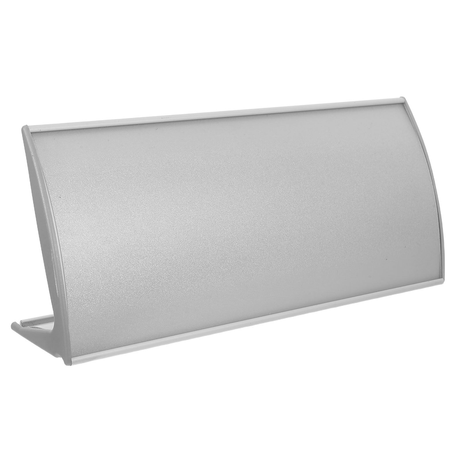 Aluminum Alloy L Shape Desk Na - Desk Name Plate recension och pris