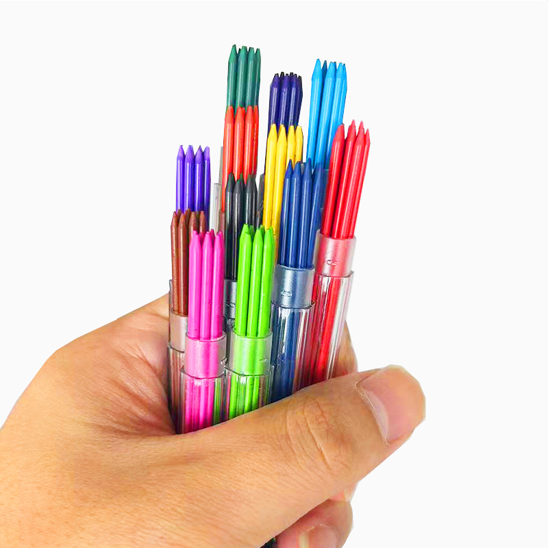 12 Colors 2.0mm HB Replaceable - Mechanical Pencil Lead recension och pris