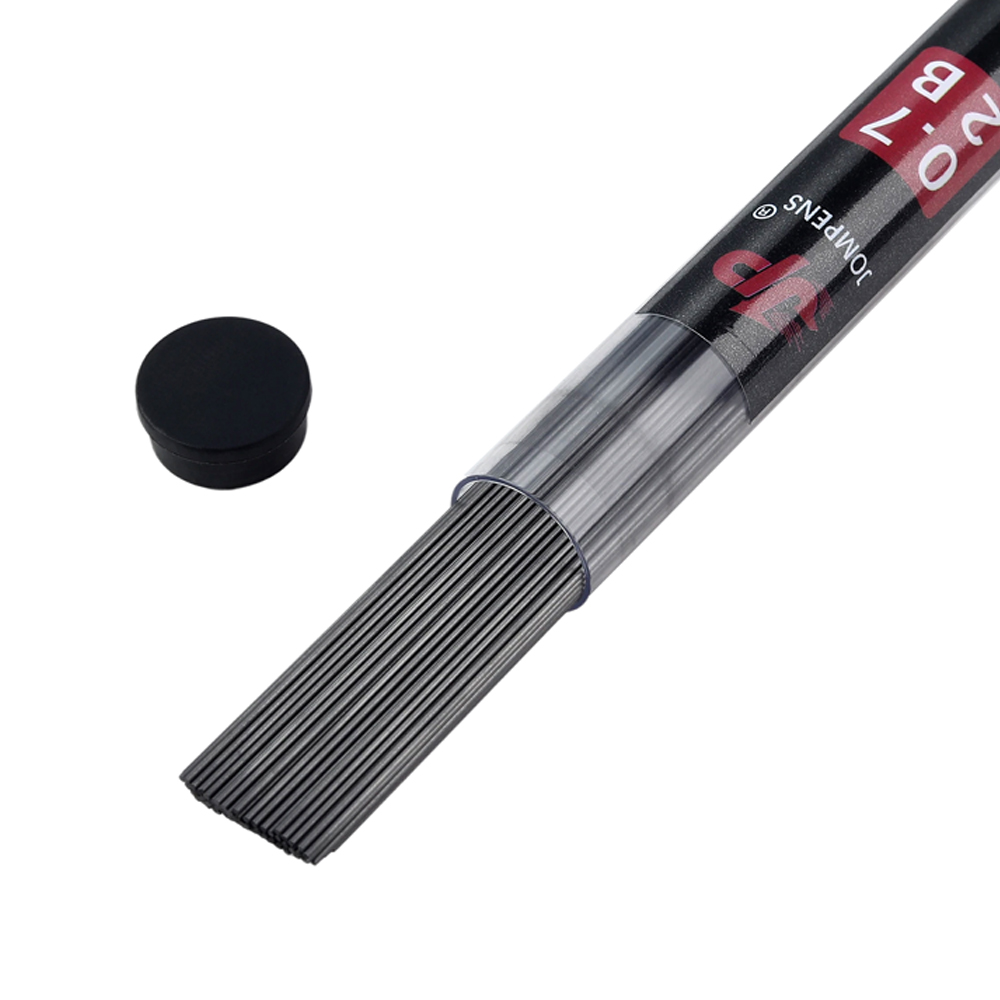 1box Large Capacity Round Tube - Mechanical Pencil Lead recension och pris