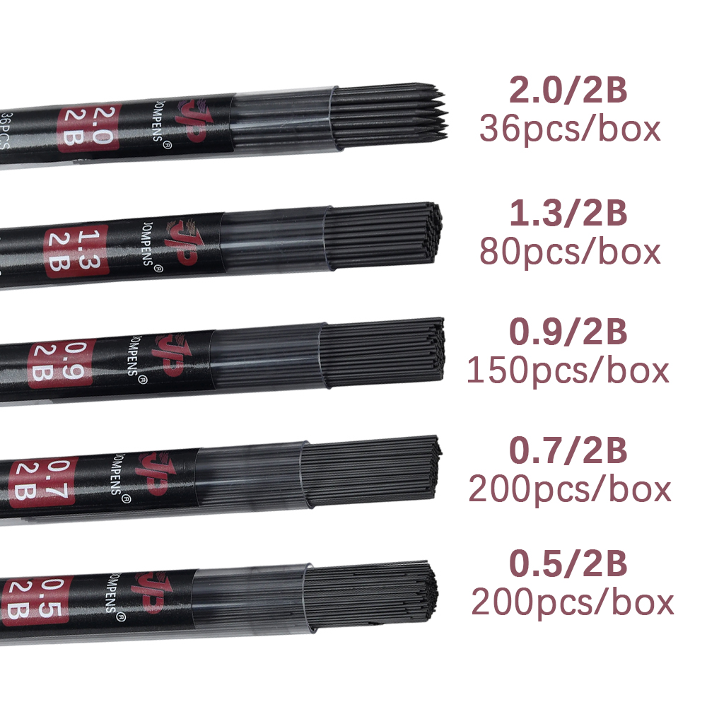 1box Large Capacity Round Tube - Mechanical Pencil Lead recension och pris