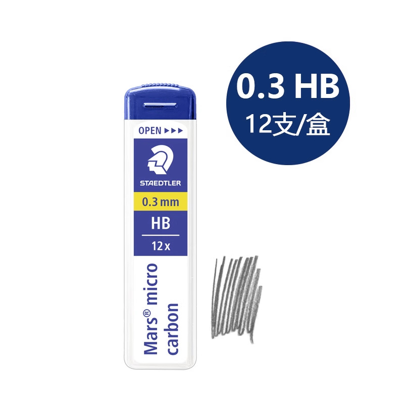 Pack of 4 - STAEDTLER Mars Mic - Mechanical Pencil Lead recension och pris